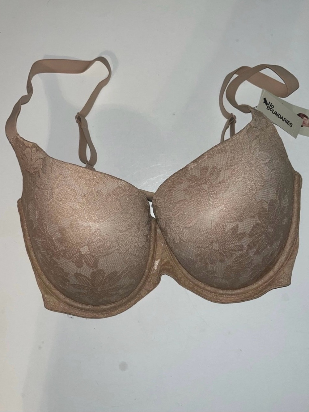 No Boundaries Underwire Push Up Bra Size 38DD